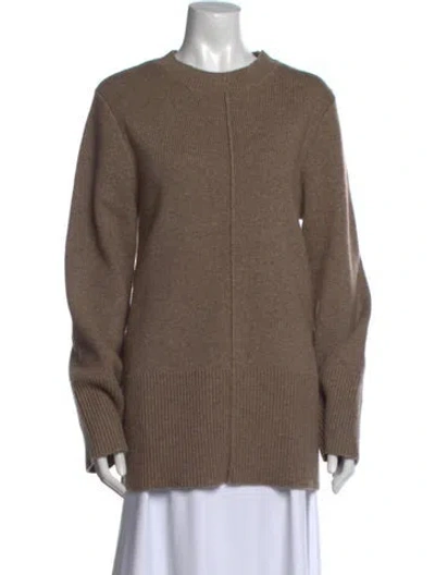 Pre-owned Dissh Crew Neck Sweater W/ Tags In Brown