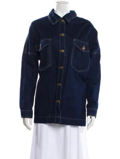 Pre-owned Dissh Denim Jacket In Blue