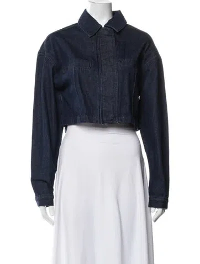 Pre-owned Dissh Denim Jacket W/ Tags In Black