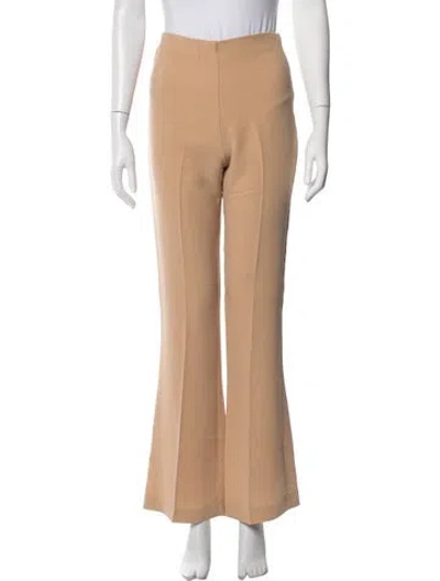 Pre-owned Dissh Flared Pants In Neutrals