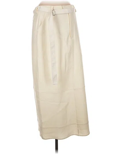 Pre-owned Dissh Formal Skirt In Ivory