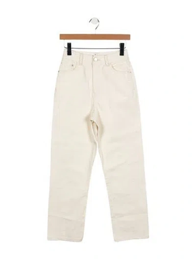 Pre-owned Dissh High-rise Straight Leg Jeans W/ Tags In Neutral