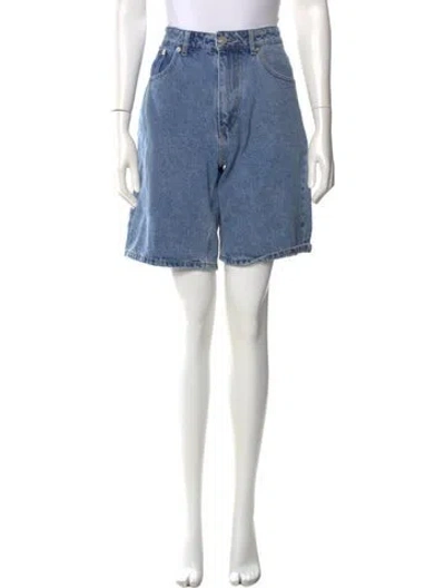 Pre-owned Dissh Knee-length Shorts In Blue
