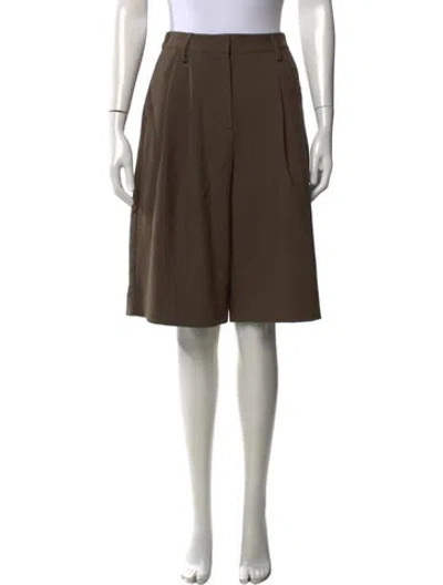 Pre-owned Dissh Knee-length Shorts W/ Tags In Brown