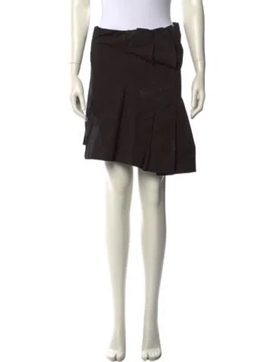 Pre-owned Dissh Knee-length Skirt In Black
