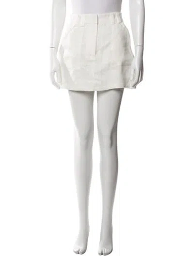 Pre-owned Dissh Linen Knee-length Shorts W/ Tags In Green