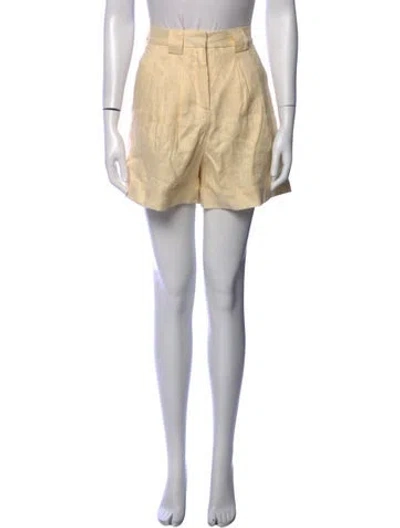 Pre-owned Dissh Linen Knee-length Shorts W/ Tags In Neutral