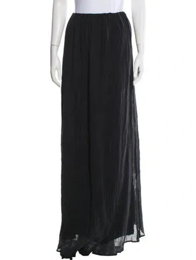 Pre-owned Dissh Linen Long Skirt In Multi