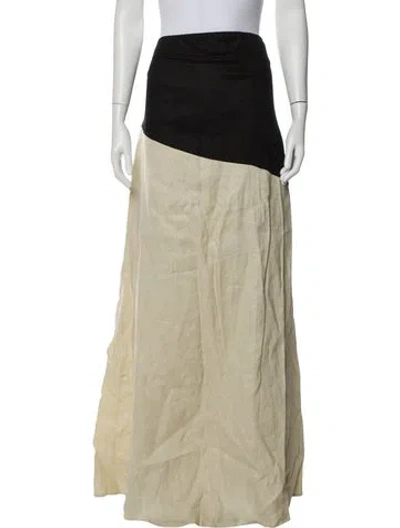 Pre-owned Dissh Linen Midi Length Dress In Neutral