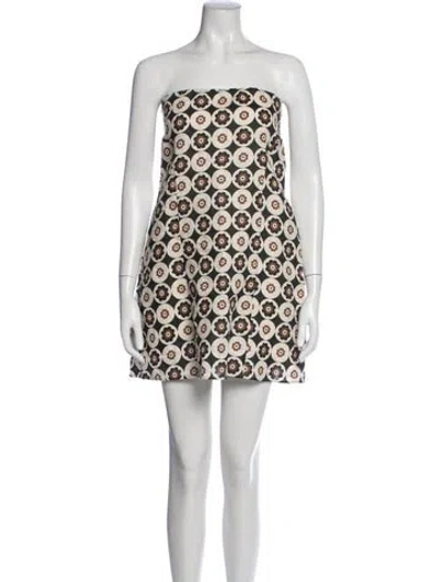 Pre-owned Dissh Linen Mini Dress In Black