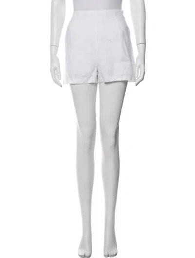 Pre-owned Dissh Linen Mini Shorts In Neutrals