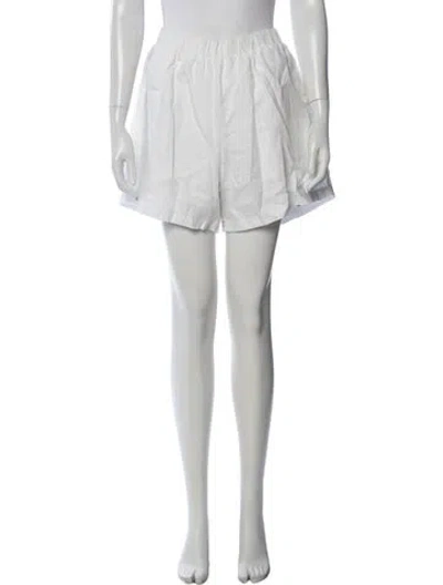 Pre-owned Dissh Linen Mini Shorts In Neutrals
