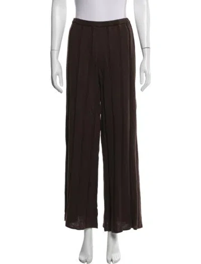 Pre-owned Dissh Linen Sweatpants In Brown