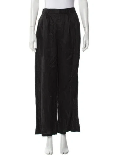 Pre-owned Dissh Linen Wide Leg Pants In Multi