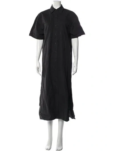 Pre-owned Dissh Long Dress In Black