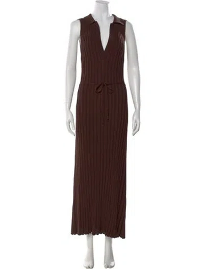 Pre-owned Dissh Long Dress W/ Tags In Brown
