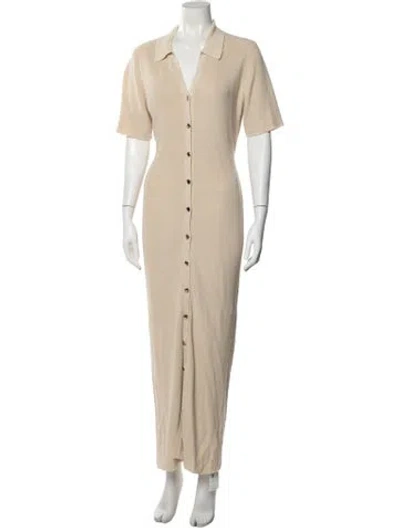 Pre-owned Dissh Long Dress W/ Tags In Neutral