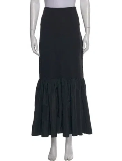 Pre-owned Dissh Long Skirt In Black