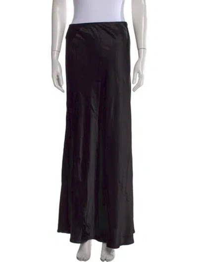 Pre-owned Dissh Long Skirt In Black