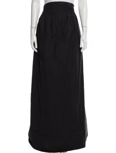Pre-owned Dissh Long Skirt In Black