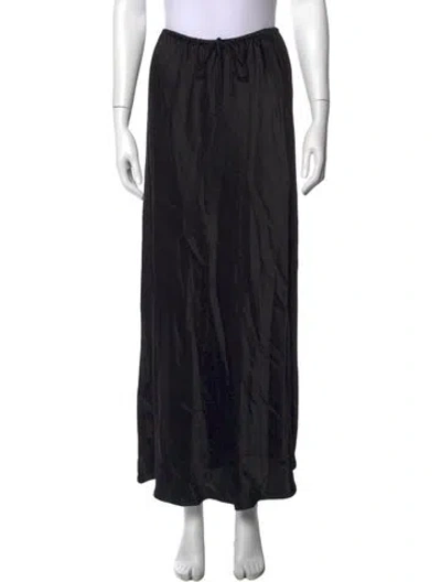 Pre-owned Dissh Long Skirt In Black