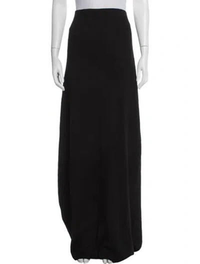 Pre-owned Dissh Long Skirt In Black