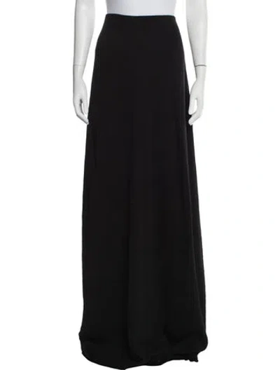 Pre-owned Dissh Long Skirt In Black