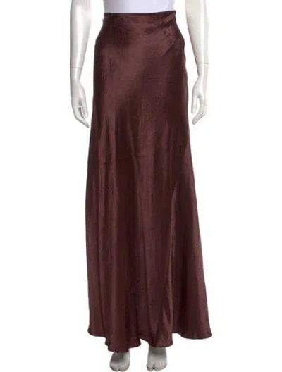 Pre-owned Dissh Long Skirt In Brown