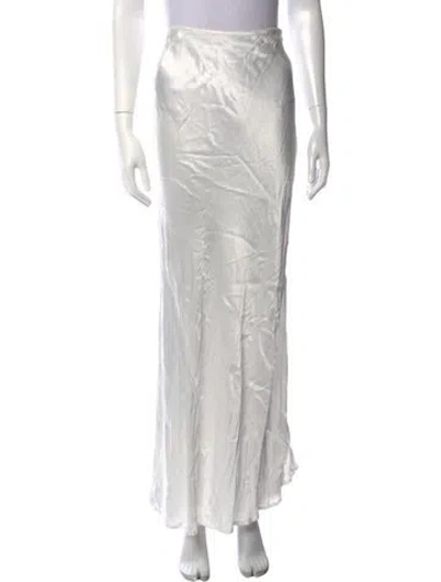 Pre-owned Dissh Long Skirt In Grey