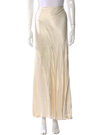 Pre-owned Dissh Long Skirt In Neutral