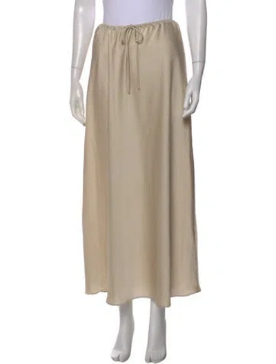 Pre-owned Dissh Long Skirt In Neutral