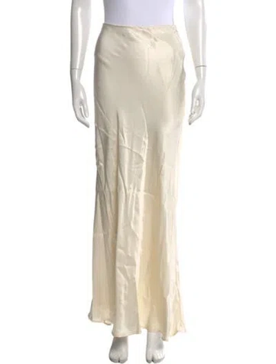Pre-owned Dissh Long Skirt In Neutral