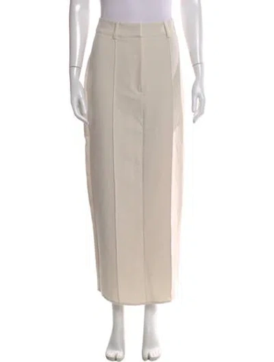 Pre-owned Dissh Long Skirt In Neutral