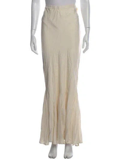Pre-owned Dissh Long Skirt In Neutrals