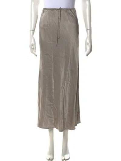 Pre-owned Dissh Long Skirt In Neutrals
