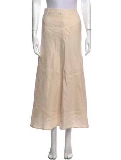 Pre-owned Dissh Long Skirt In Neutrals