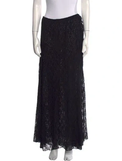 Pre-owned Dissh Long Skirt W/ Tags In Black