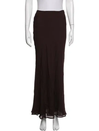 Pre-owned Dissh Long Skirt W/ Tags In Brown