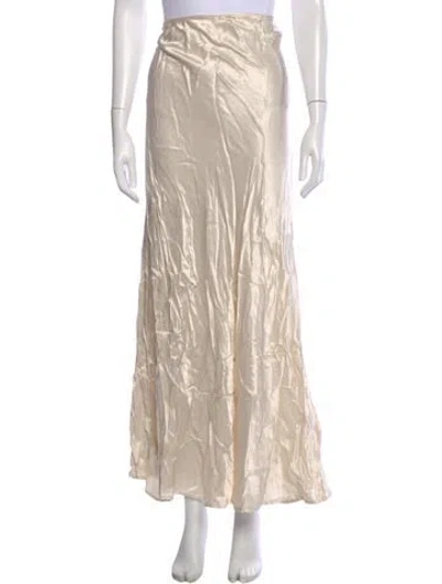 Pre-owned Dissh Long Skirt W/ Tags In Neutral