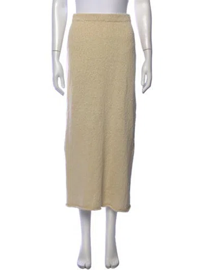 Pre-owned Dissh Long Skirt W/ Tags In Neutrals