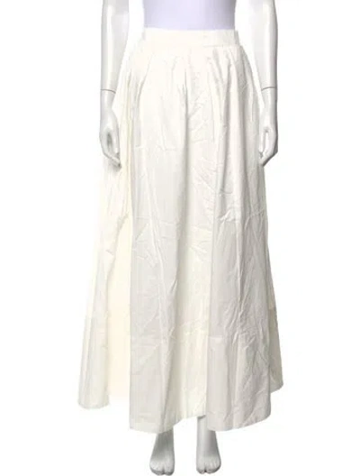 Pre-owned Dissh Long Skirt W/ Tags In White
