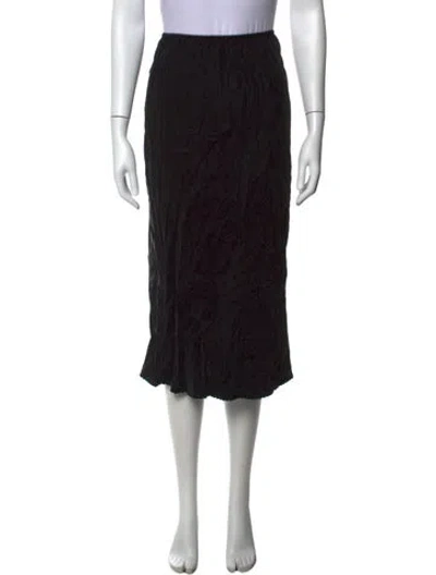 Pre-owned Dissh Midi Length Skirt In Black