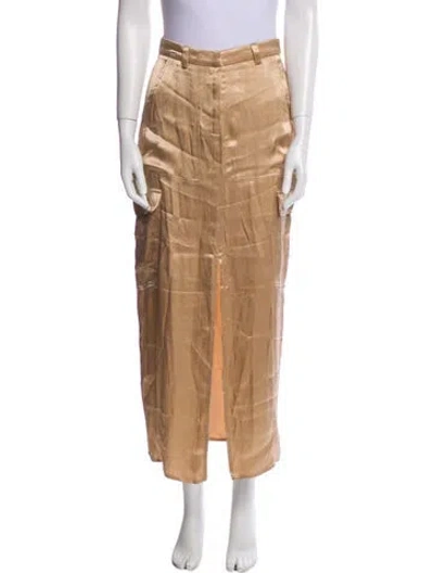 Pre-owned Dissh Midi Length Skirt In Neutral