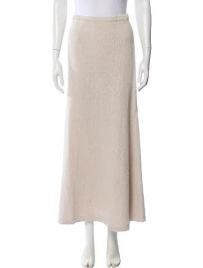 Pre-owned Dissh Midi Length Skirt In Neutral