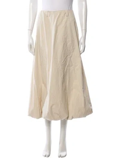 Pre-owned Dissh Midi Length Skirt In Neutral