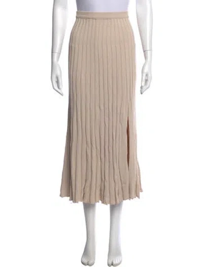 Pre-owned Dissh Midi Length Skirt In Neutral