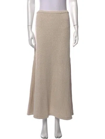 Pre-owned Dissh Midi Length Skirt In Neutrals