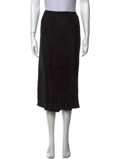 Pre-owned Dissh Midi Length Skirt W/ Tags In Black