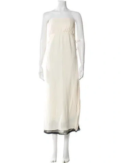 Pre-owned Dissh Midi Length Skirt W/ Tags In Neutral