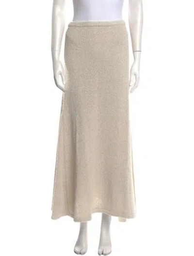 Pre-owned Dissh Midi Length Skirt W/ Tags In Neutral